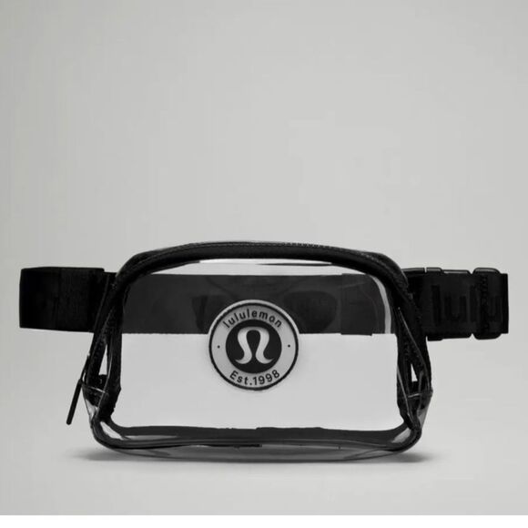 lululemon athletica Black Belt Bag with Modern Design - Picture 1 of 6